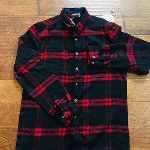Men’s Large Quilted Checked Shirt